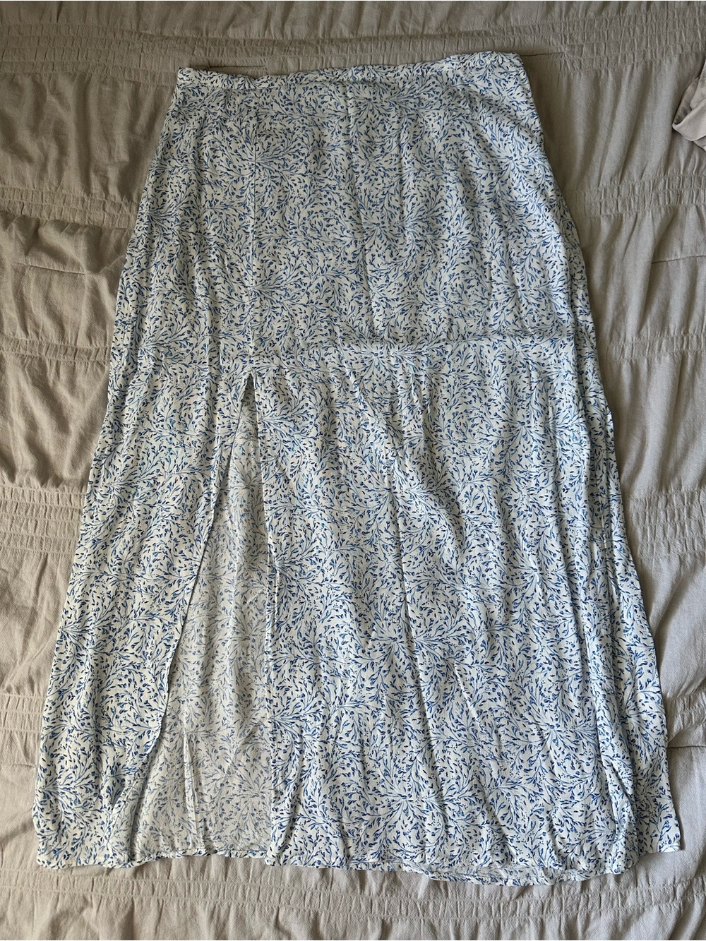 H&M summer midi skirt with side slit